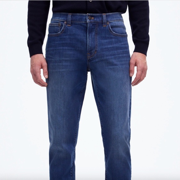 Madewell Men's Athletic Slim Jeans: COOLMAX Denim Edition - Picture 1 of 6